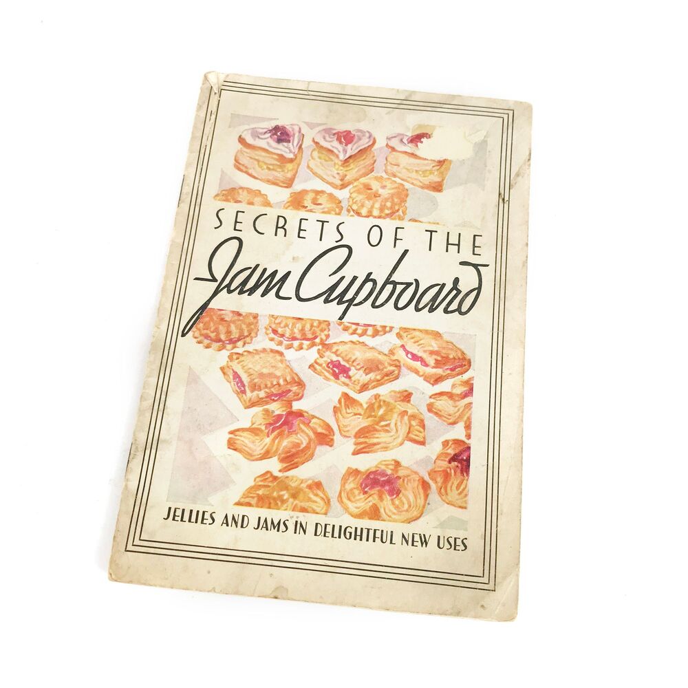 Secrets of the Jam Cupboard Vintage Recipe Promotional CookBookillustrated promo